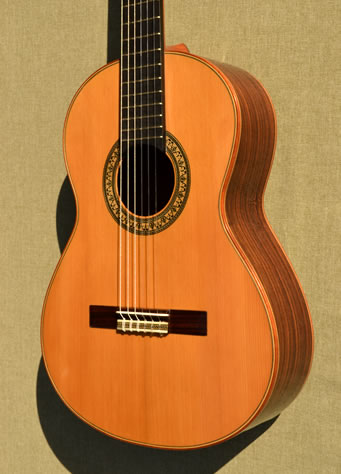 Flamenco Blanca 1A guitar